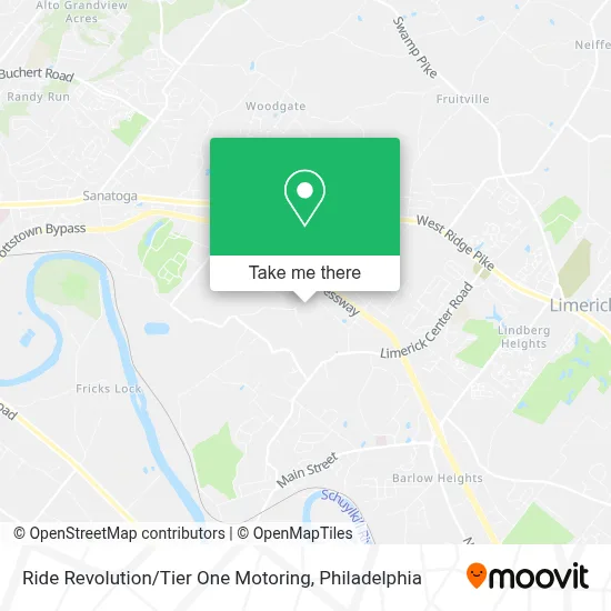 Ride Revolution / Tier One Motoring map