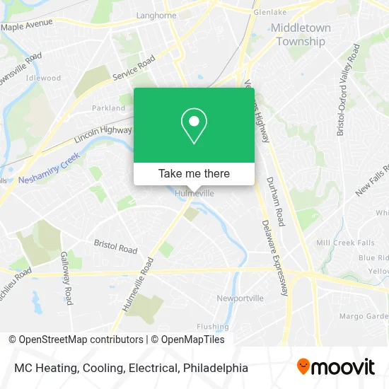 MC Heating, Cooling, Electrical map