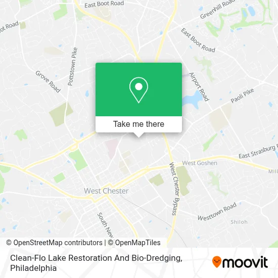 Clean-Flo Lake Restoration And Bio-Dredging map
