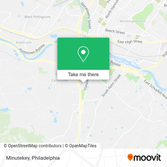 Minutekey map