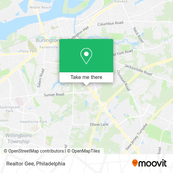 Realtor Gee map