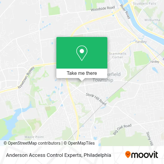Anderson Access Control Experts map