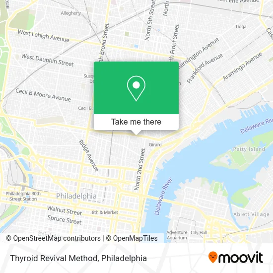 Thyroid Revival Method map