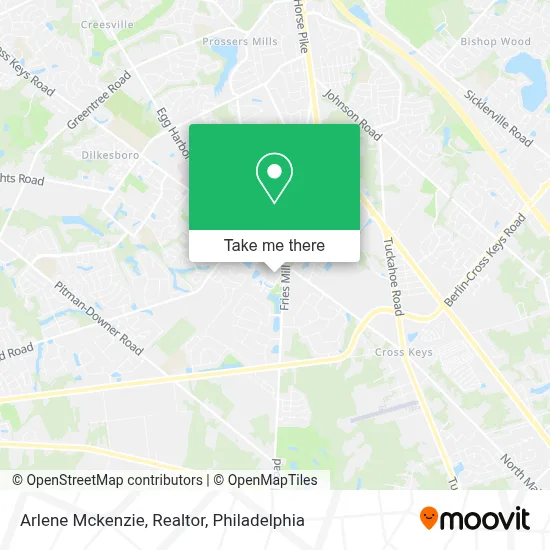 Arlene Mckenzie, Realtor map