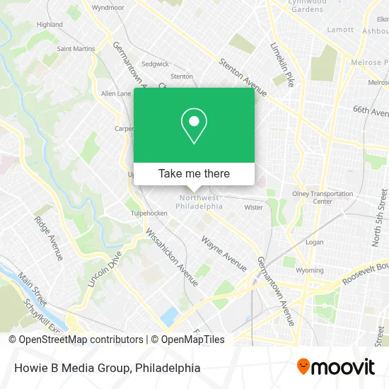 Howie B Media Group map