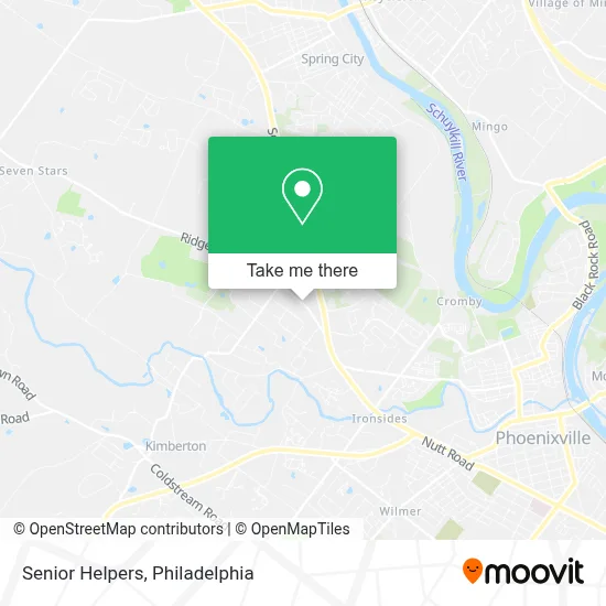 Senior Helpers map