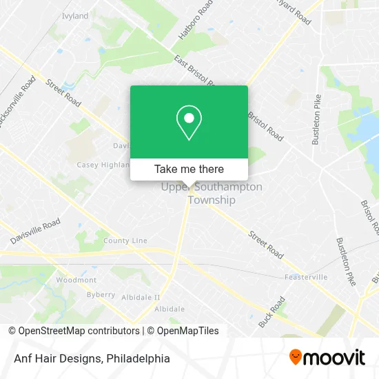 Anf Hair Designs map