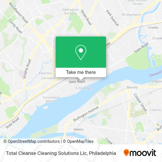 Total Cleanse Cleaning Solutions Llc map