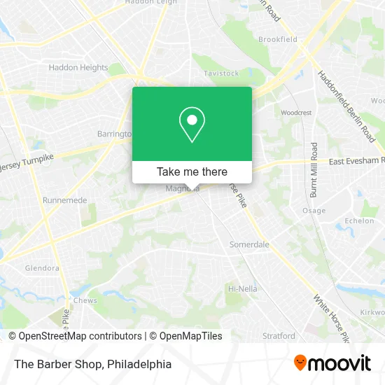 The Barber Shop map