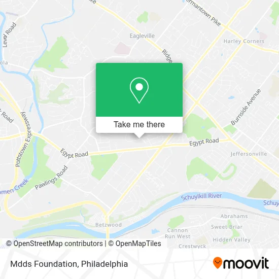 Mdds Foundation map
