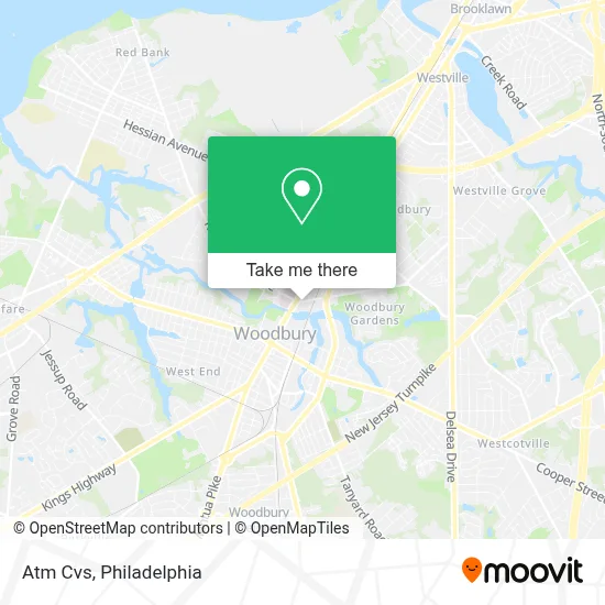 Atm Cvs map