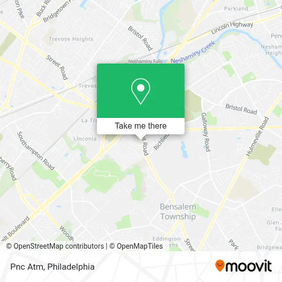 Pnc Atm map