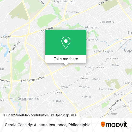 Gerald Cassidy: Allstate Insurance map