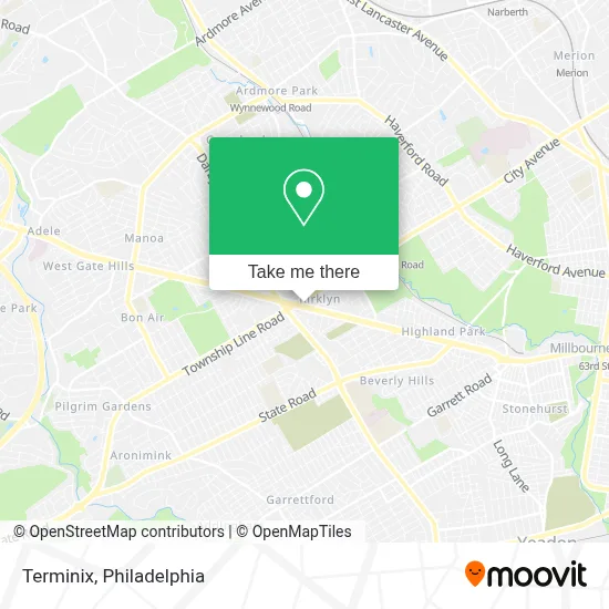 Terminix map