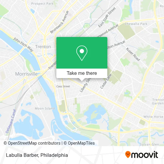 Labulla Barber map