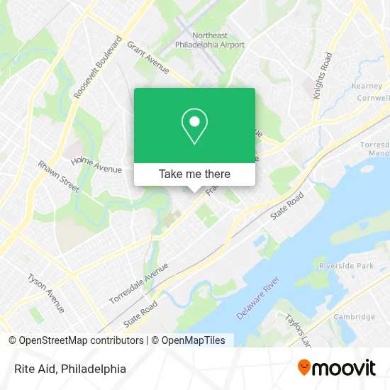 Rite Aid map
