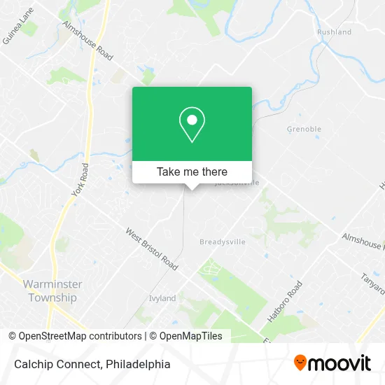 Calchip Connect map