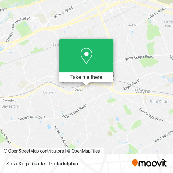 Sara Kulp Realtor map