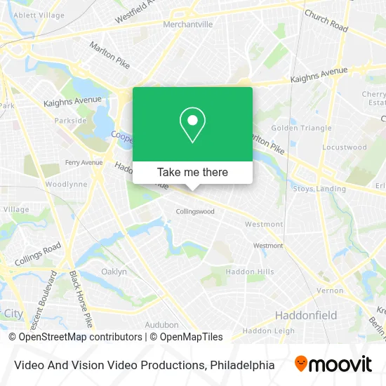 Video And Vision Video Productions map
