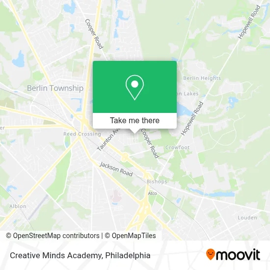 Creative Minds Academy map