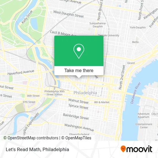 Let's Read Math map