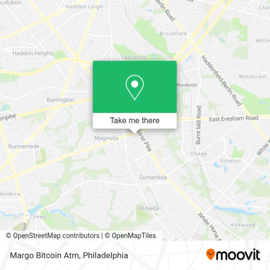 Margo Bitcoin Atm map