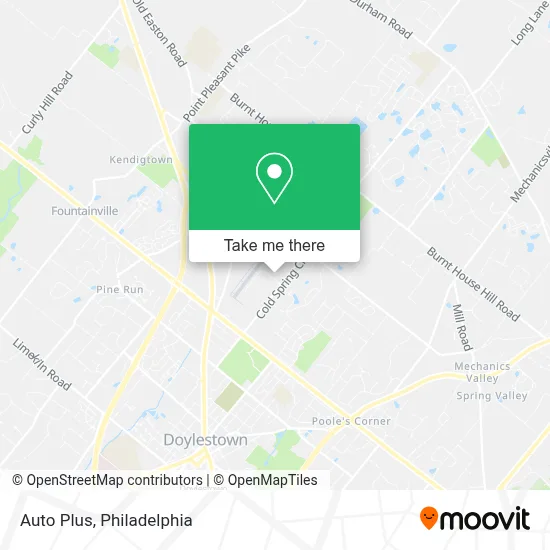 Auto Plus map
