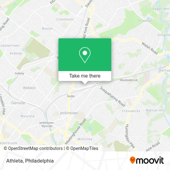 Athleta map