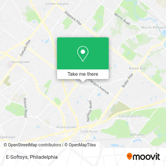 E-Softsys map