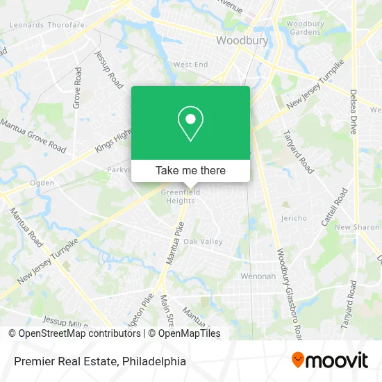 Premier Real Estate map
