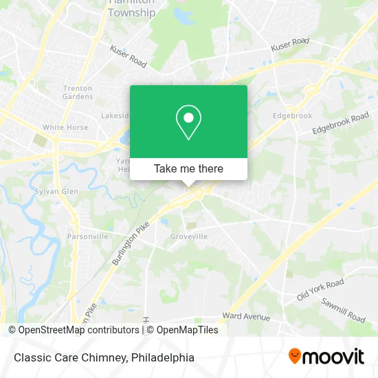 Classic Care Chimney map