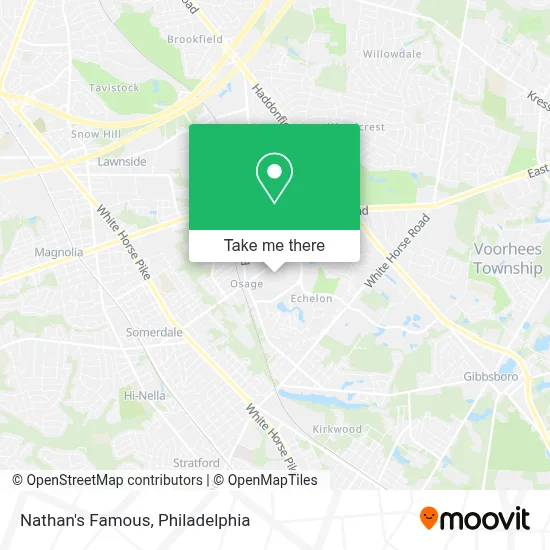 Nathan's Famous map