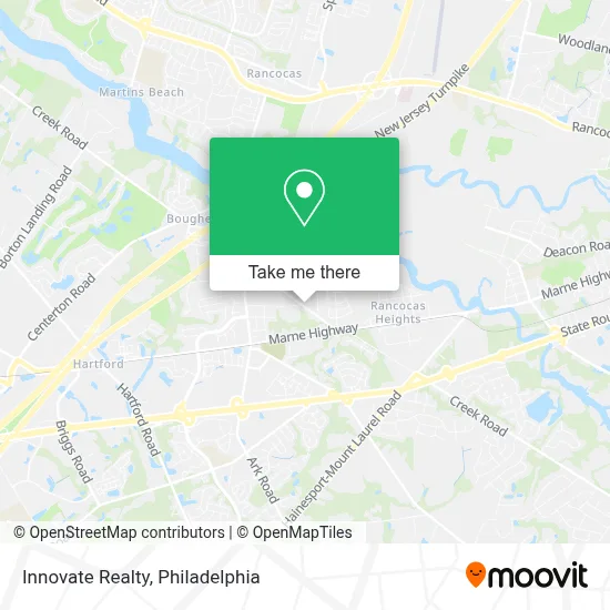 Innovate Realty map