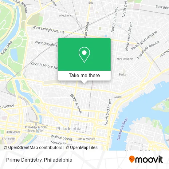 Prime Dentistry map