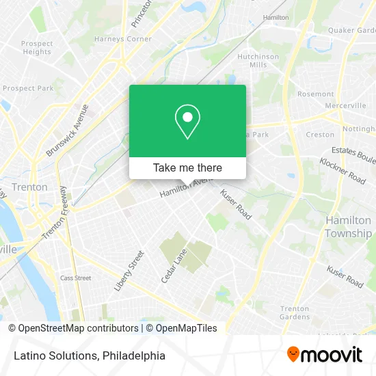 Latino Solutions map