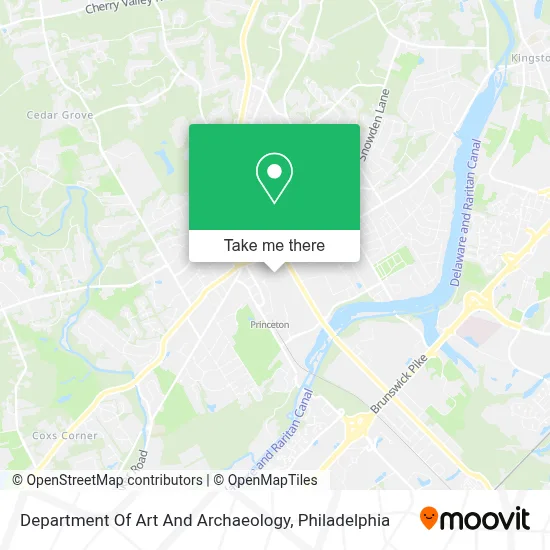 Department Of Art And Archaeology map