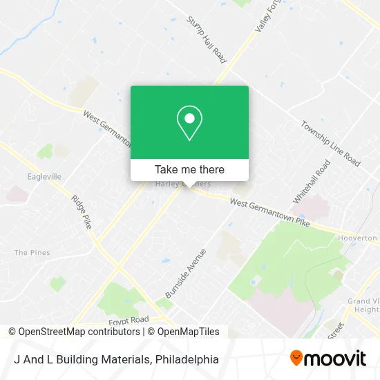 J And L Building Materials map