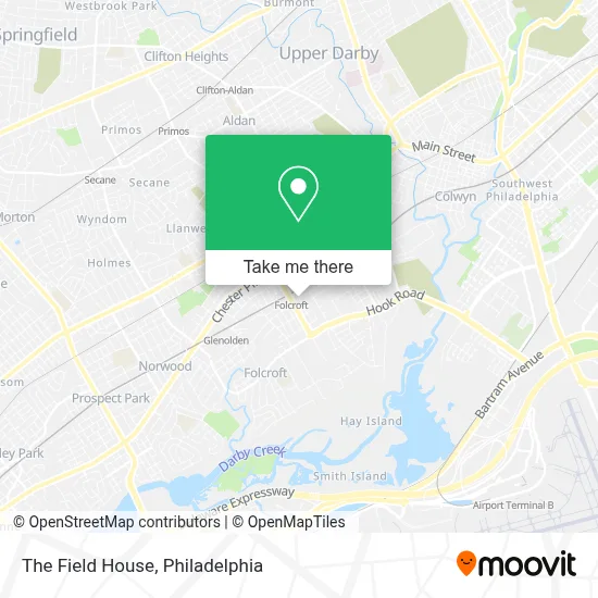 The Field House map