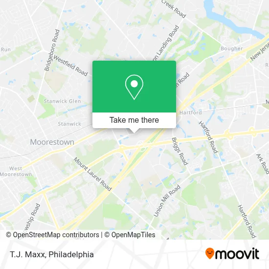 T.J. Maxx map