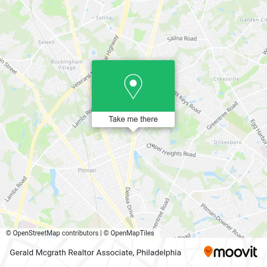 Gerald Mcgrath Realtor Associate map