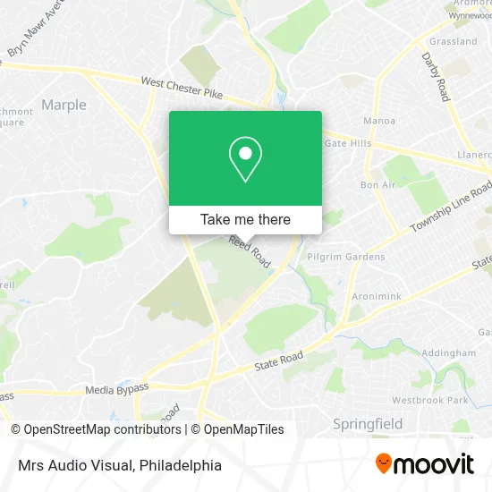 Mrs Audio Visual map