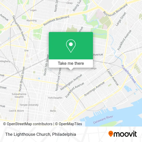 The Lighthouse Church map
