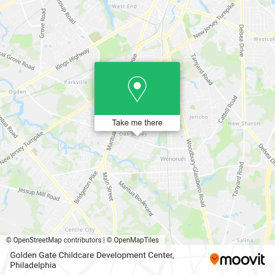 Golden Gate Childcare Development Center map