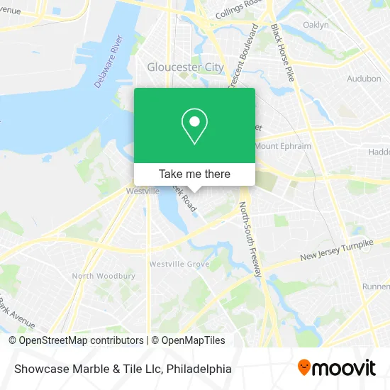 Showcase Marble & Tile Llc map