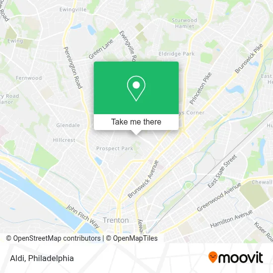 Aldi map