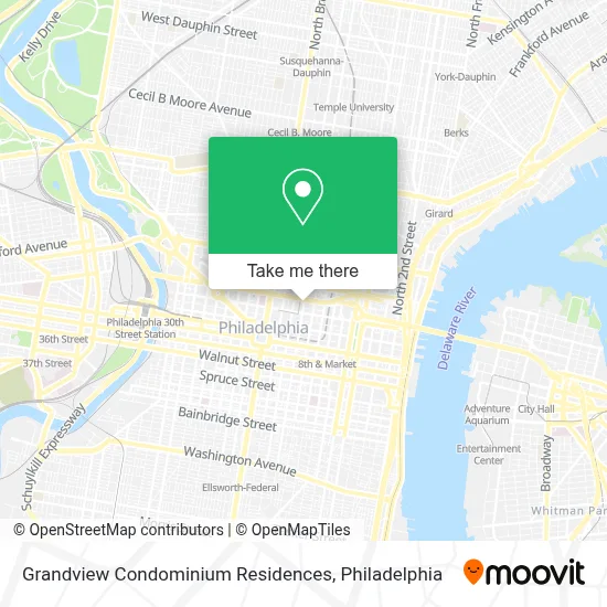 Grandview Condominium Residences map