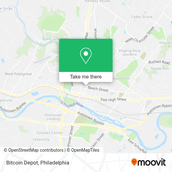 Bitcoin Depot map