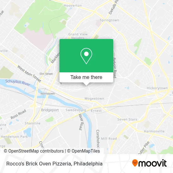 Rocco's Brick Oven Pizzeria map