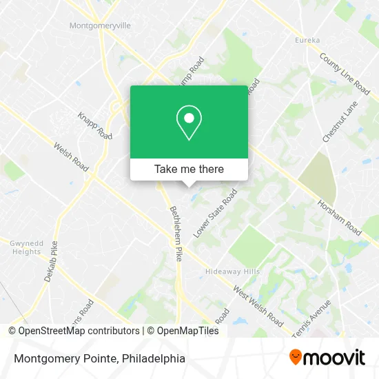 Montgomery Pointe map