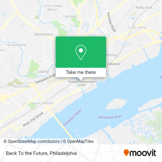 Back To the Future map
